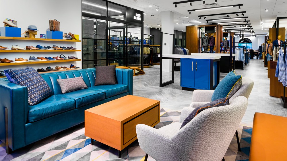 The Next-Gen Men's Wearhouse store.