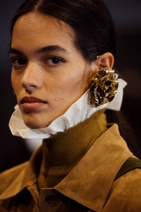 Backstage at Alberta Ferretti RTW Fall 2021