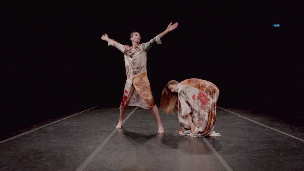 Civica Scuola Paolo Grassi artists performing for Vogue Talents