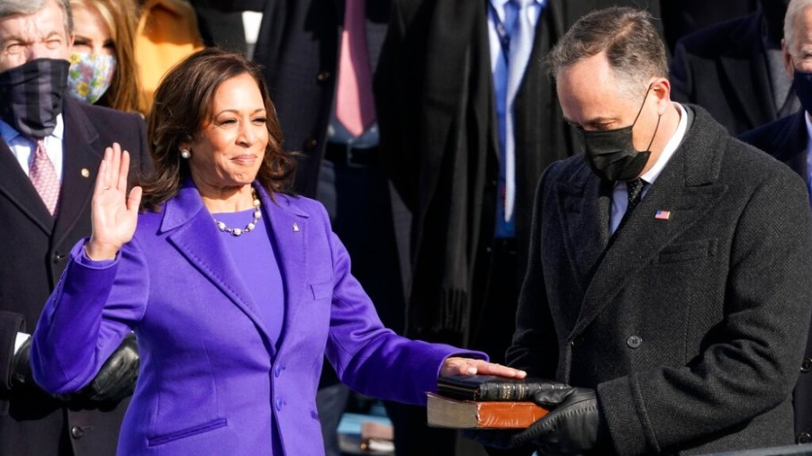 Harris Sworn In
