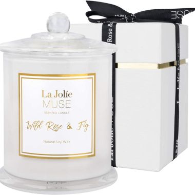 la jolie muse, best rose scented candles
