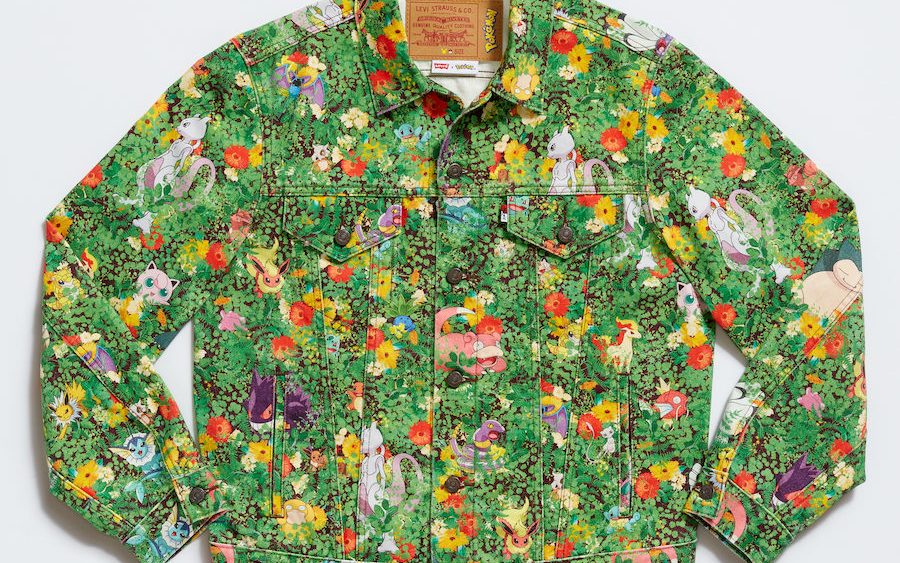 Levi’s unveiled a collaboration with Pokémon featuring standout denim trucker jackets and jeans celebrating the show’s 25th anniversary.
