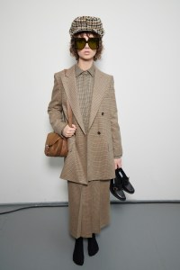 Backstage at Max Mara RTW Fall 2021