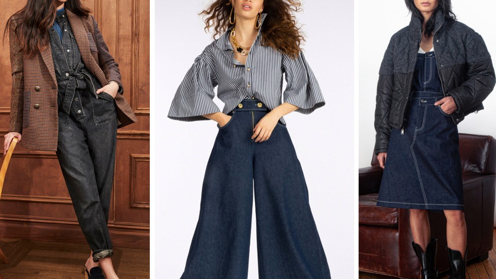 A little country, a little subversive. Designers showed a variety of denim looks at New York Fashion Week.