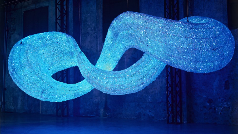 Voyage by Yves Behar for Swarovski Crystal Palace, which launched at Milan's Salone del Mobile in 2005.