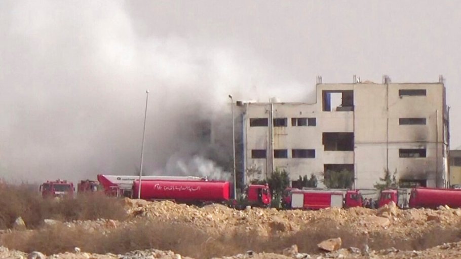 At least 20 workers were killed and 24 injured in Egypt Thursday after a fire ravaged a four-story garment factory north of Cairo.
