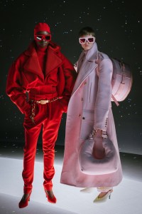 Backstage at Balmain RTW Fall 2021