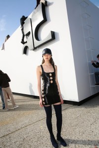 Backstage at Courreges RTW Fall 2021