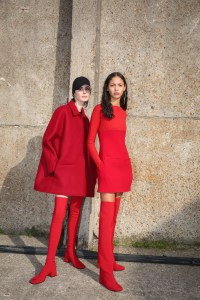 Backstage at Courreges RTW Fall 2021