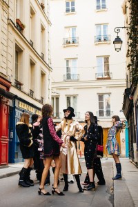 Backstage at Chanel RTW Fall 2021