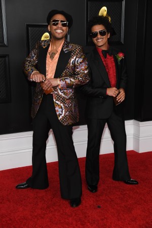 Anderson Paak in Gucci and Bruno Mars