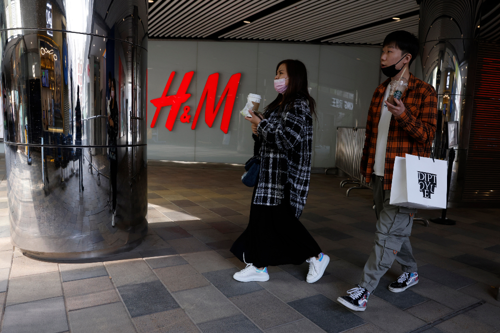 Nike and Hennes and Mauritz are facing a backlash in China amid consumer calls to boycott the firms over their 'concerns' around Xinjiang.