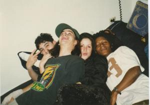 kid 90 -- As a teenager in the 90s, Soleil Moon Frye carried a video camera everywhere she went, documenting her group of friends as they grew up in Hollywood and New York City. kid 90 is a coming-of-age story that explores how sometimes we need to look back to find our way forward. Justin Pierce & Soleil Moon Frye, shown. (Photo by: Courtesy of Soleil Moon Frye)