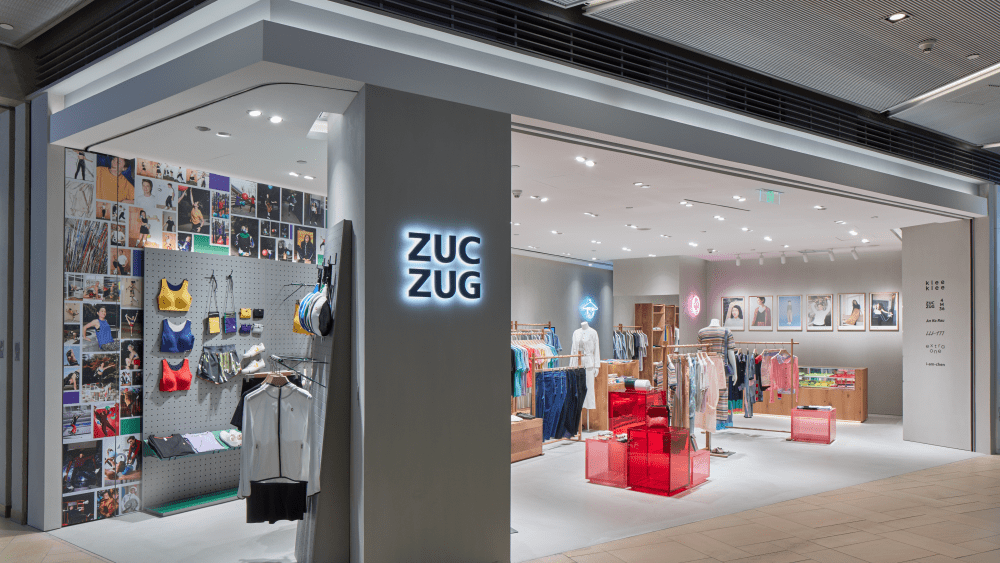 A ZucZug store in Shanghai