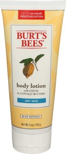 Burt's Bees Body Lotion with Cocoa & Cupuacu Butters