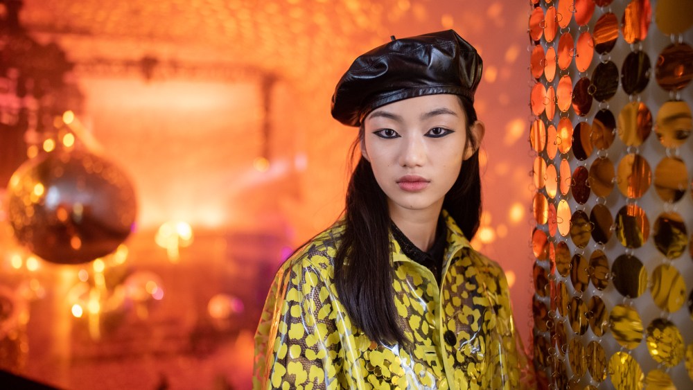 Backstage at the Dior Pre-Fall 2021 Show in Shanghai