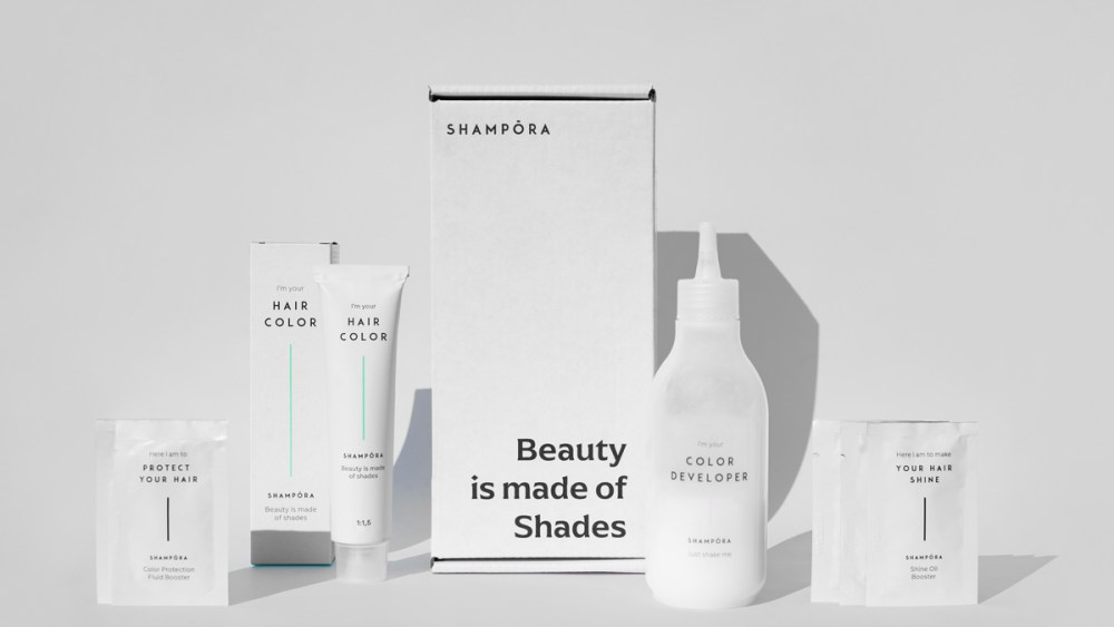 Shampora's new hair coloring kit.