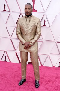 Leslie Odom Jr. in Brioni