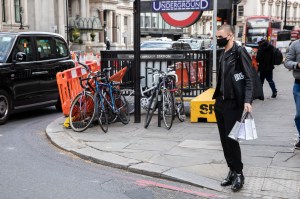 Atmosphere in London as the shops re-open.