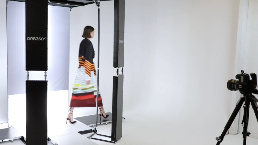 Ordre's new Orb360º Video technology, which will be used by designers in their virtual showrooms at the upcoming Afterpay Australian Fashion Week in Sydney.
