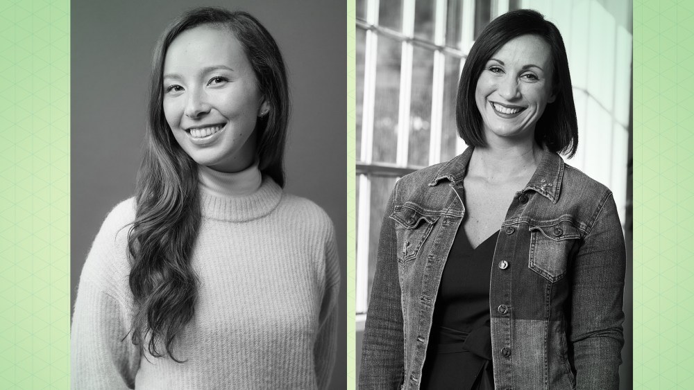 Hana Kajimura and Kate Ridley