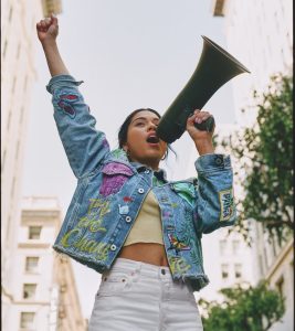 Apparel brands and retailers ramped up their Earth Day promotions this year, focusing on circularity and giving back.