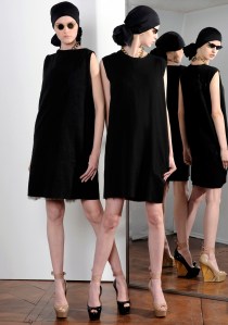 Models wear Lanvin cruise 2011. Designed by Alber Elbaz.