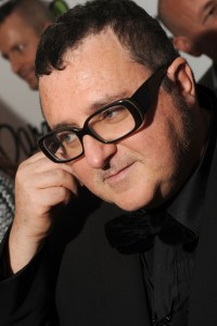 Alber Elbaz attends Barneys New York's party celebrating designer Alber Elbaz's 10th anniversary as creative director of Lanvin. The evening was co-hosted by Uma Thurman.