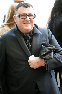 Alber Elbaz attends the Costume Institute preview at the Metropolitan Museum of Art.