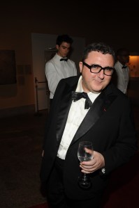 Designer Alber Elbaz attends the Metropolitan Museum of Art's 2009 Costume Institute gala.