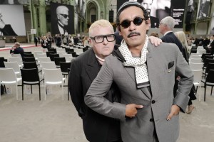 Alber Elbaz and Haider Ackermann