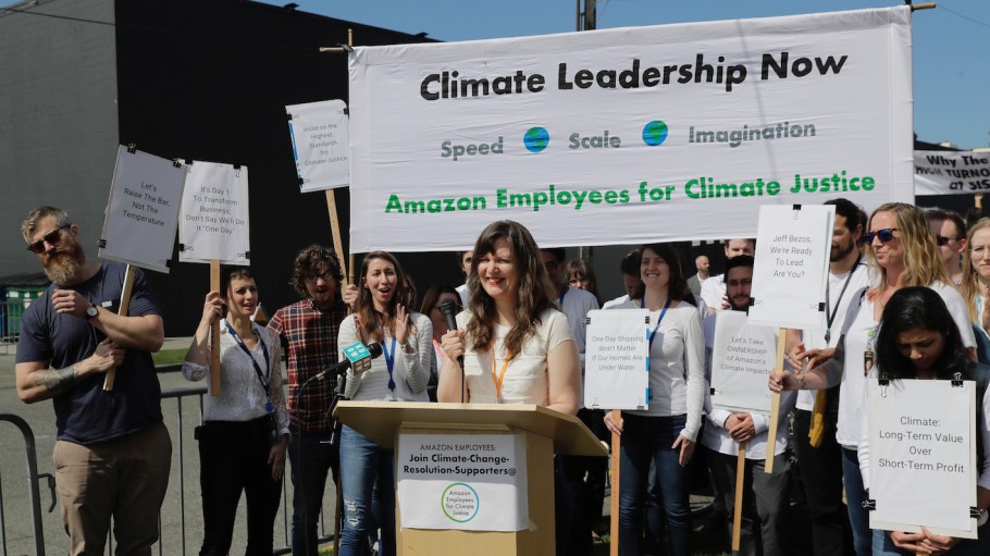 The National Labor Relations Board said Amazon illegally fired two prominent employees in 2020 who openly criticized the e-commerce giant.