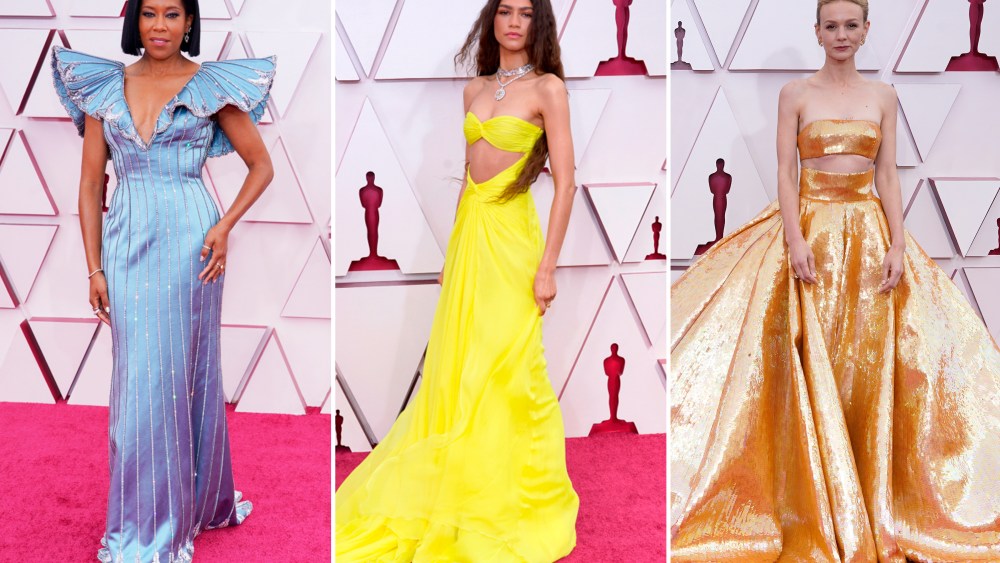 Regina King, Zendaya and Carey Mulligan.