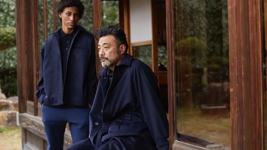 AW21 looks from menswear brand Ikiji, a Showcase Japan exhibitor.
