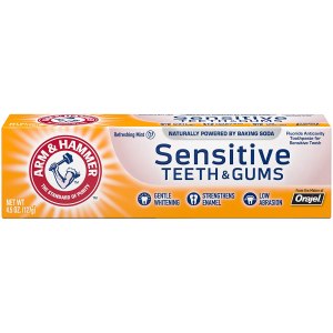 Arm & Hammer Sensitive Teeth & Gums Toothpaste, best toothpastes for sensitive teeth