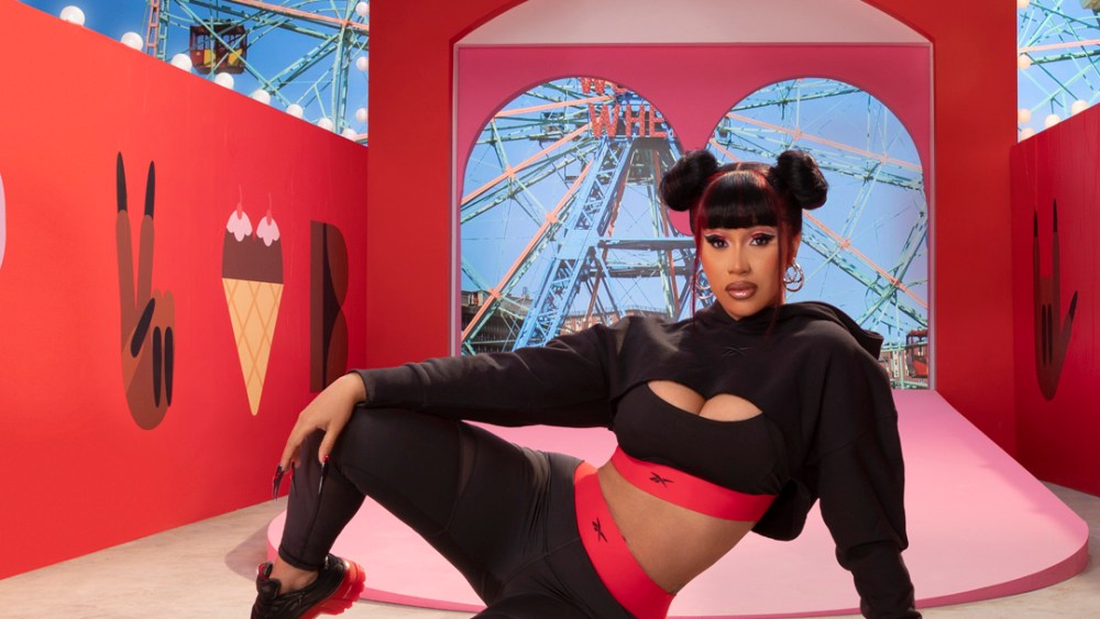 Reebok's Cardi B collection.