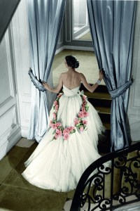 Christian Dior spring 1951 haute couture dress.
