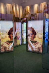 Scenes from Gucci Garden.