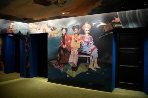 Scenes from Gucci Garden.