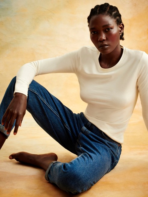 The British fast fashion chain's collection is certified by circular fashion company Recover, which aims to close the loop on fashion.