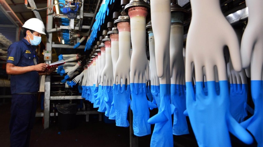 CBP said it seized a shipment of disposable gloves from Top Glove because the forced labor finding against the company “remains active.”