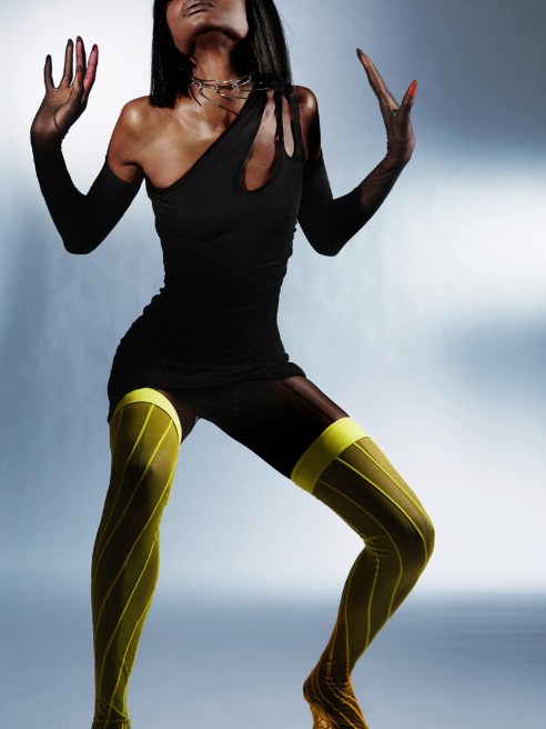 Unexpected cutouts, seen here in a Mugler design, are a trend to watch.