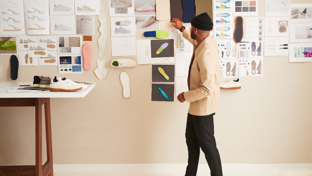 Rothy's director of product design, Lavion Gibson.