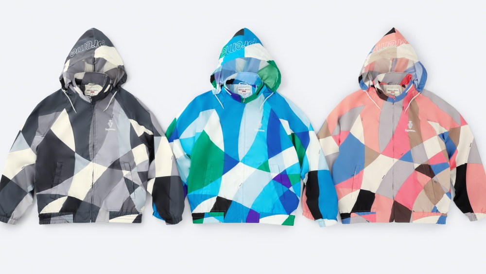 The Supreme/Emilio Pucci capsule collection dropping on June 10.