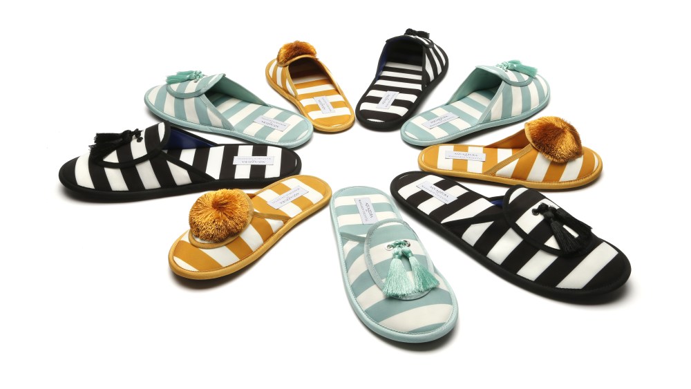 Aquazzura Partners With Mandarin Oriental Hotel Group for Slippers