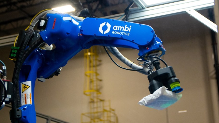 Pitney Bowes plans to deploy AmbiSort robots–Ambi Robotics' automated parcel sorting systems–in U.S. e-commerce hubs.