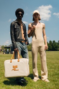 Backstage at Courreges Men's Spring 2022