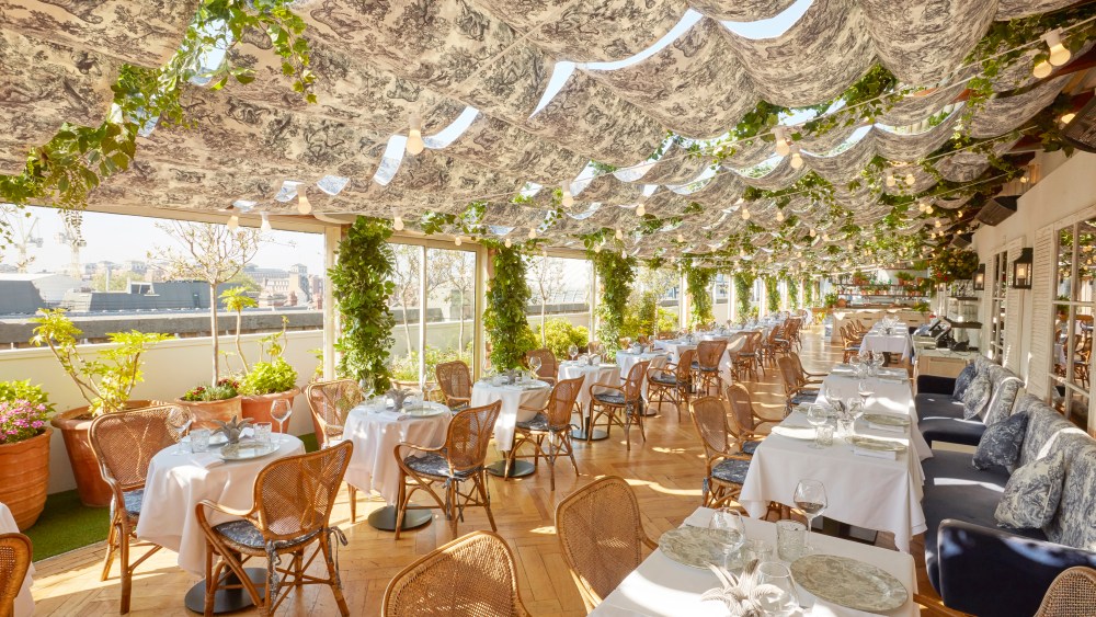 Dior has taken over Alto, the rooftop restaurant at Selfridges, as part of the Dioriviera pop-up. The restaurant will be dressed in Dior from June 3 until Sept. 30.
