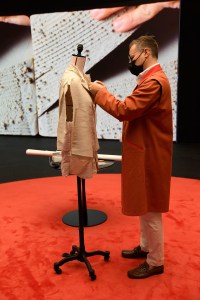 Behind the scenes at Ferrari's first fashion show.