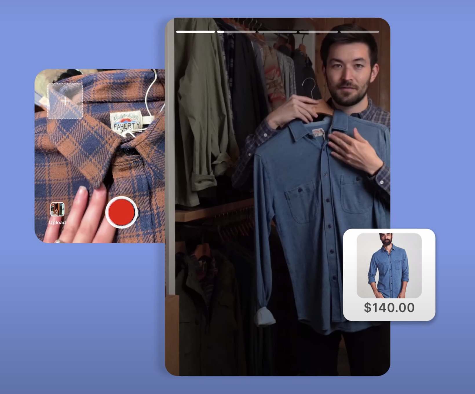 Store associates and product experts can shoot Stories using the Hero app, tag videos with the relevant SKUs, and share their creation for review.